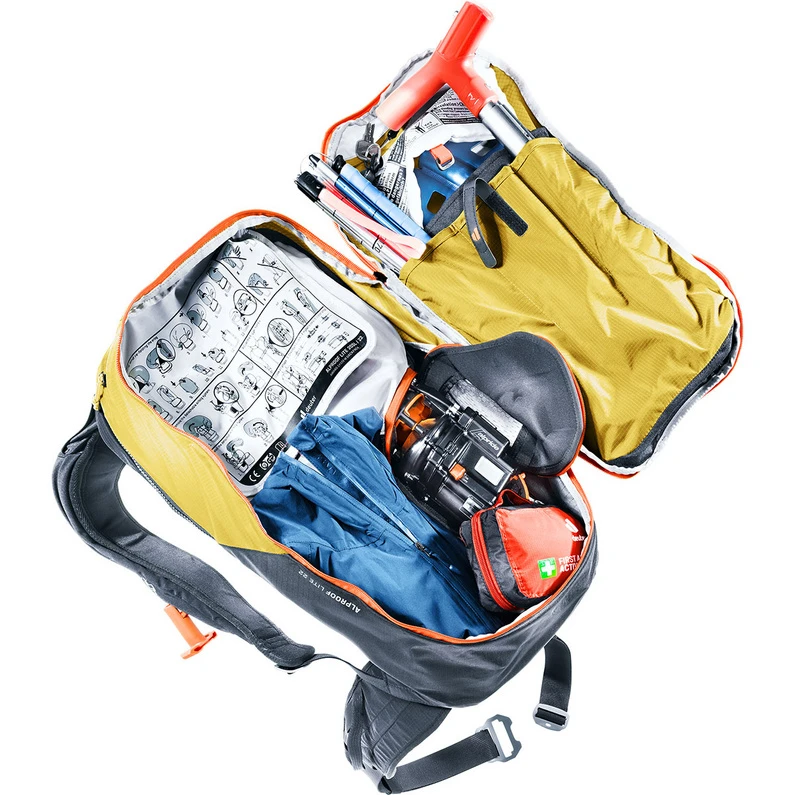Deuter Heren Alproof Lite 22 Airbag Rugzak 5 Deuter Heren Alproof Lite 22 Airbag Rugzak - Afbeelding 3